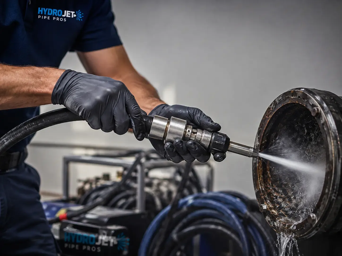 Hydro Jet Pipe Descaling in Henderson, TX